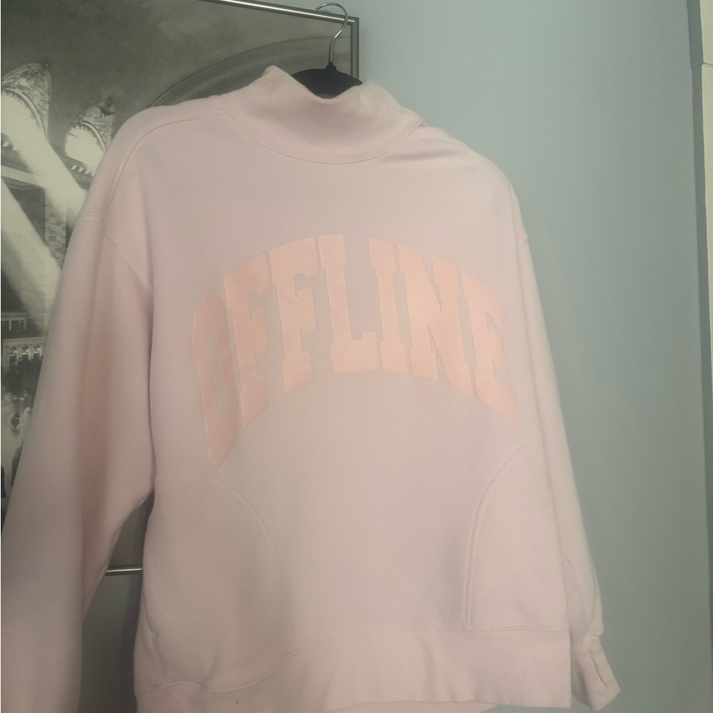 Aria OFFLINE Light Pink Pullover
